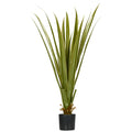 Artificial Agave Succulent Plant in Cement Pot 90cm - Green