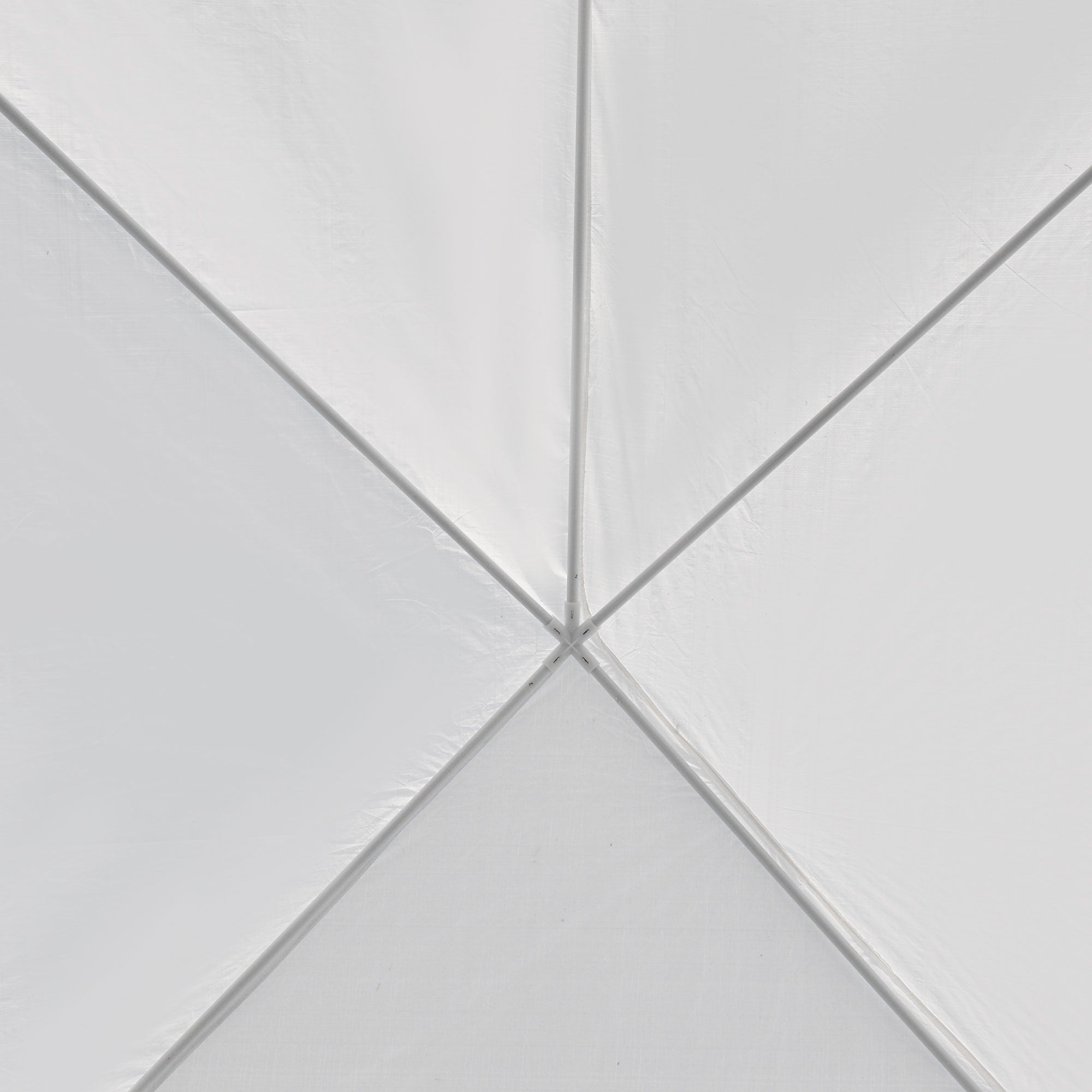 6 x 3 m Outdoor Waterproof Party Tent with 6 Removable Side Walls - White