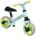 Adjustable Lightweight Kids Balance Bike with EVA Wheels - Green