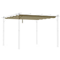 Replacement Canopy Fabric for 3x3 Metre Pergola - Tan Polyester Shade Cover