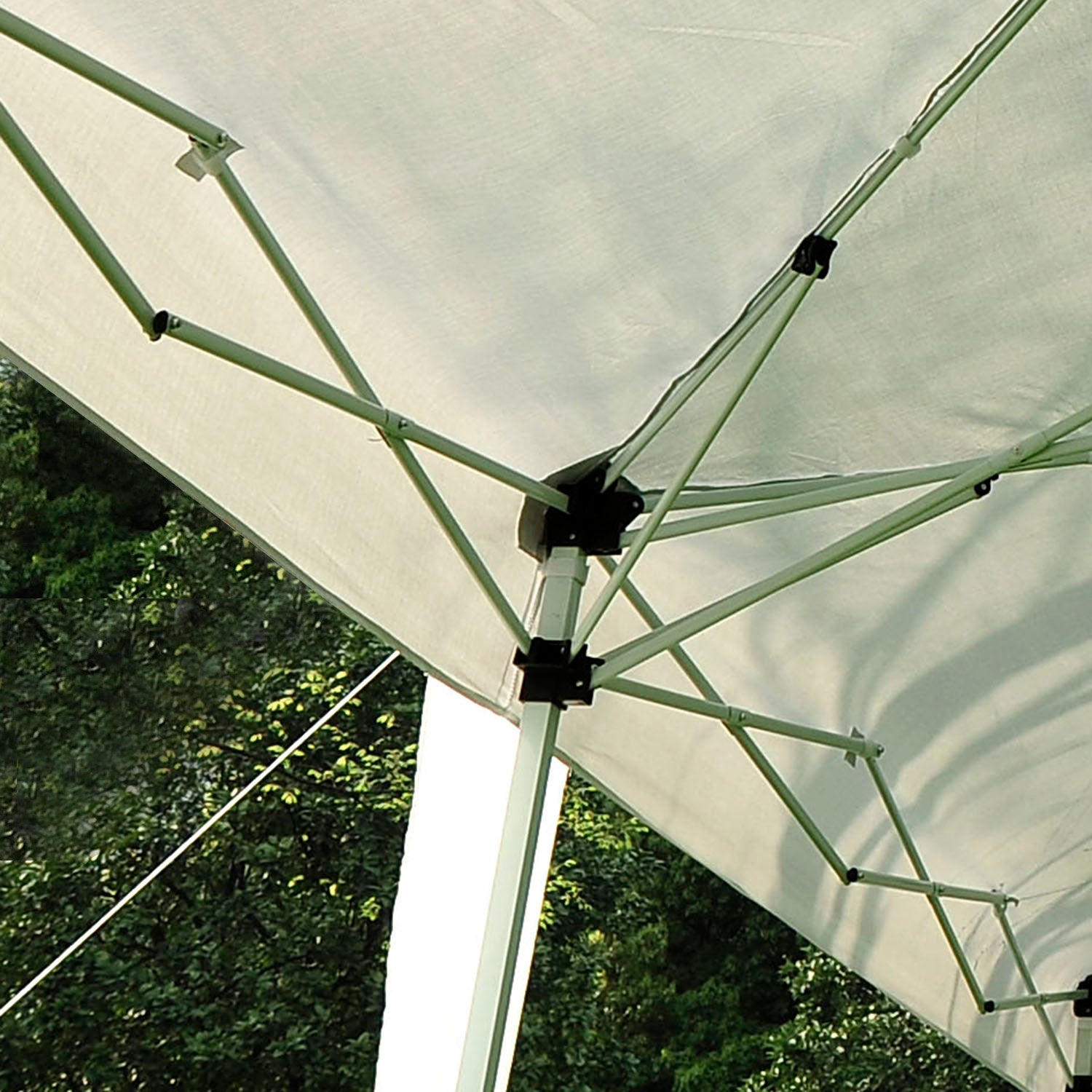 Pop Up Gazebo Marquee, size(6m x 3m)-White