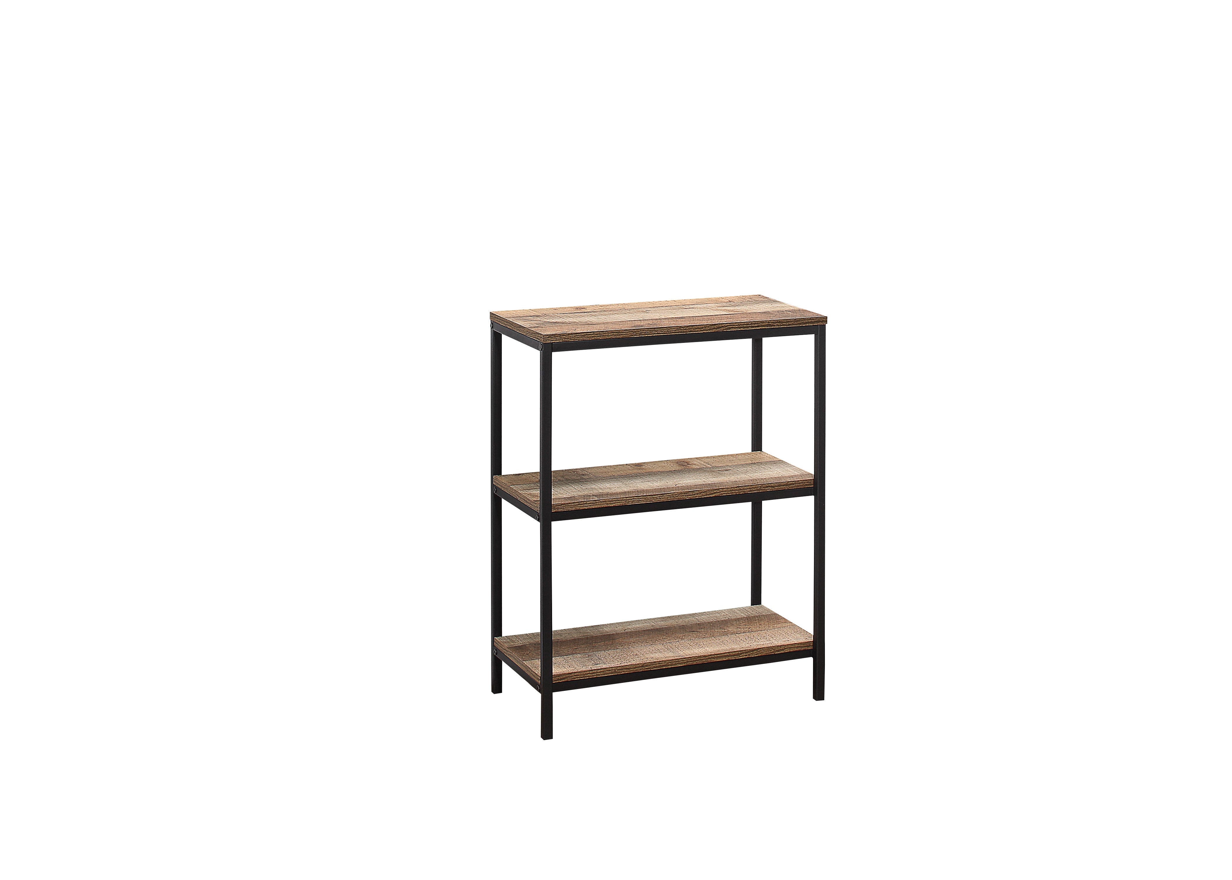 Urban 3 Tier Bookcase Rustic