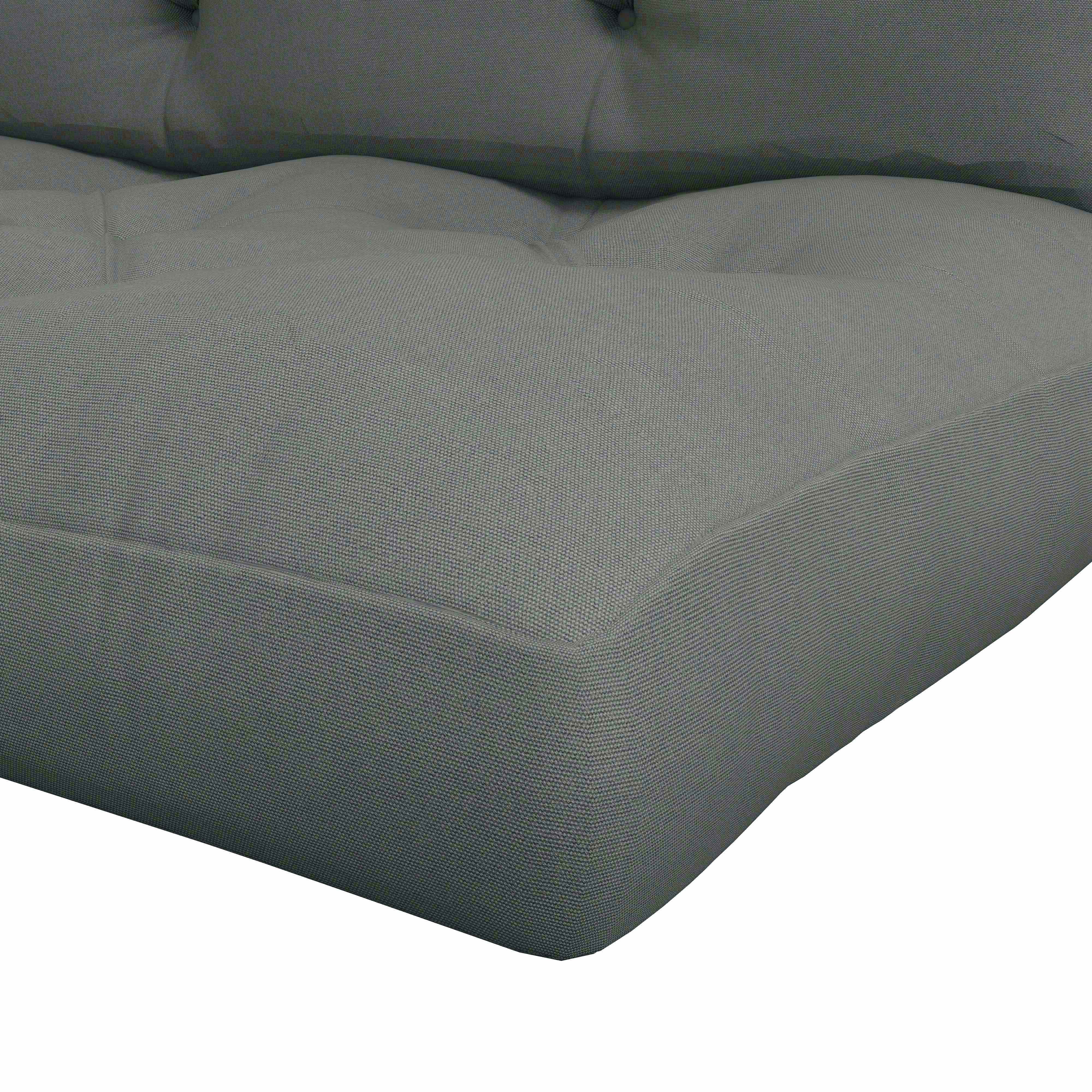 Set of 2 Replacement Seat Cushions for the 4-Piece Pallet Seat - Light Grey