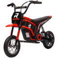 24V Electric Dirt Bike with Twist Grip Throttle, Music Horn & 12