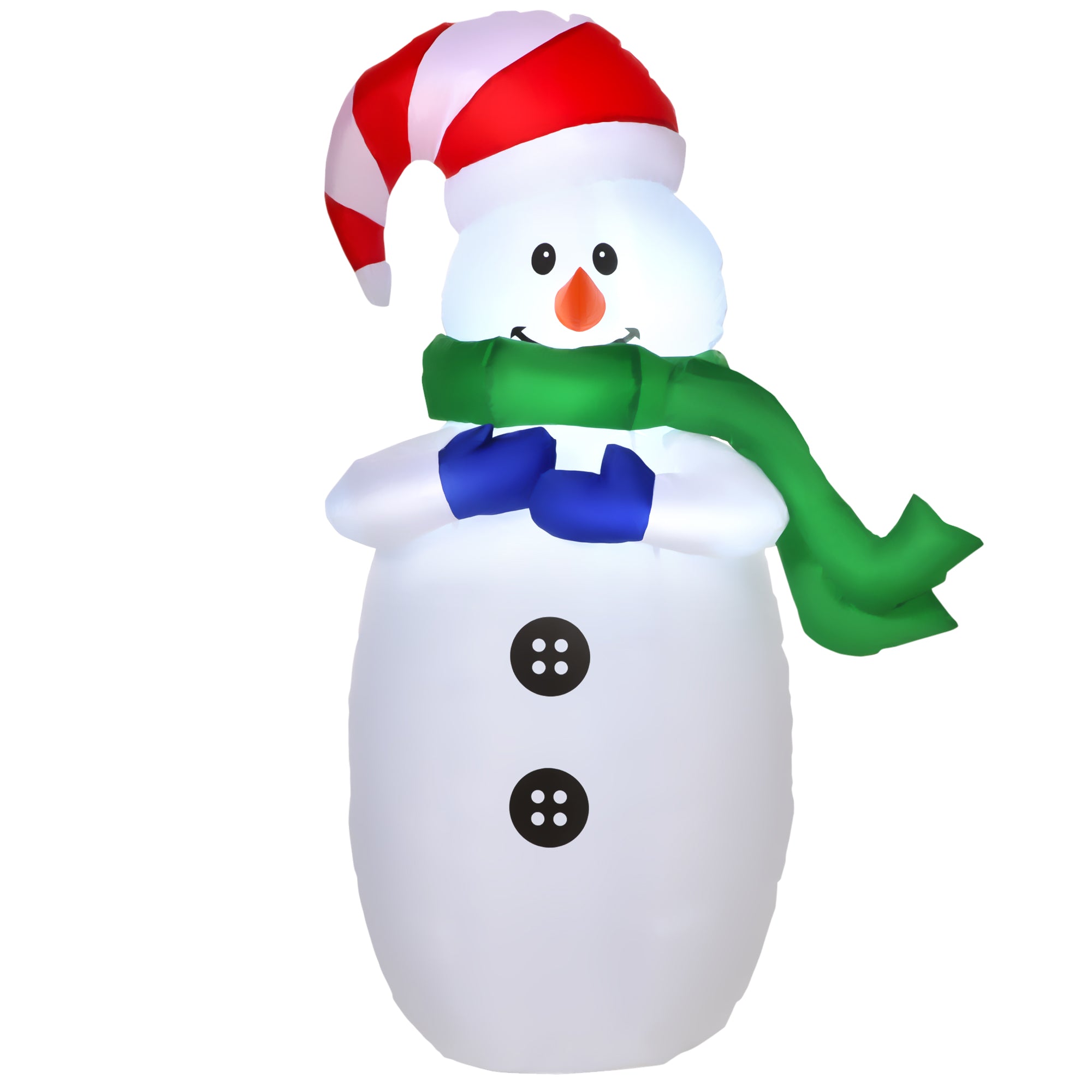 Inflatable Christmas Snowman 120 cm W/LED Lights