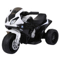 Compatible Electric Kids Ride On BMW S1000RR Motorcycle with Headlights and Music 6V Battery Powered - Black