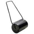 38L Heavy Duty Steel Garden Lawn Roller Drum 50cm - Black