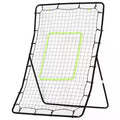 Rebounder Net Soccer Football Training Target with Ball Playback - Black