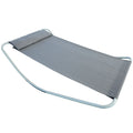 Single Rocking Bed Hammock with Pillow - Grey