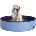 Foldable Pet Swimming Pool 120 cm Diameter - Blue