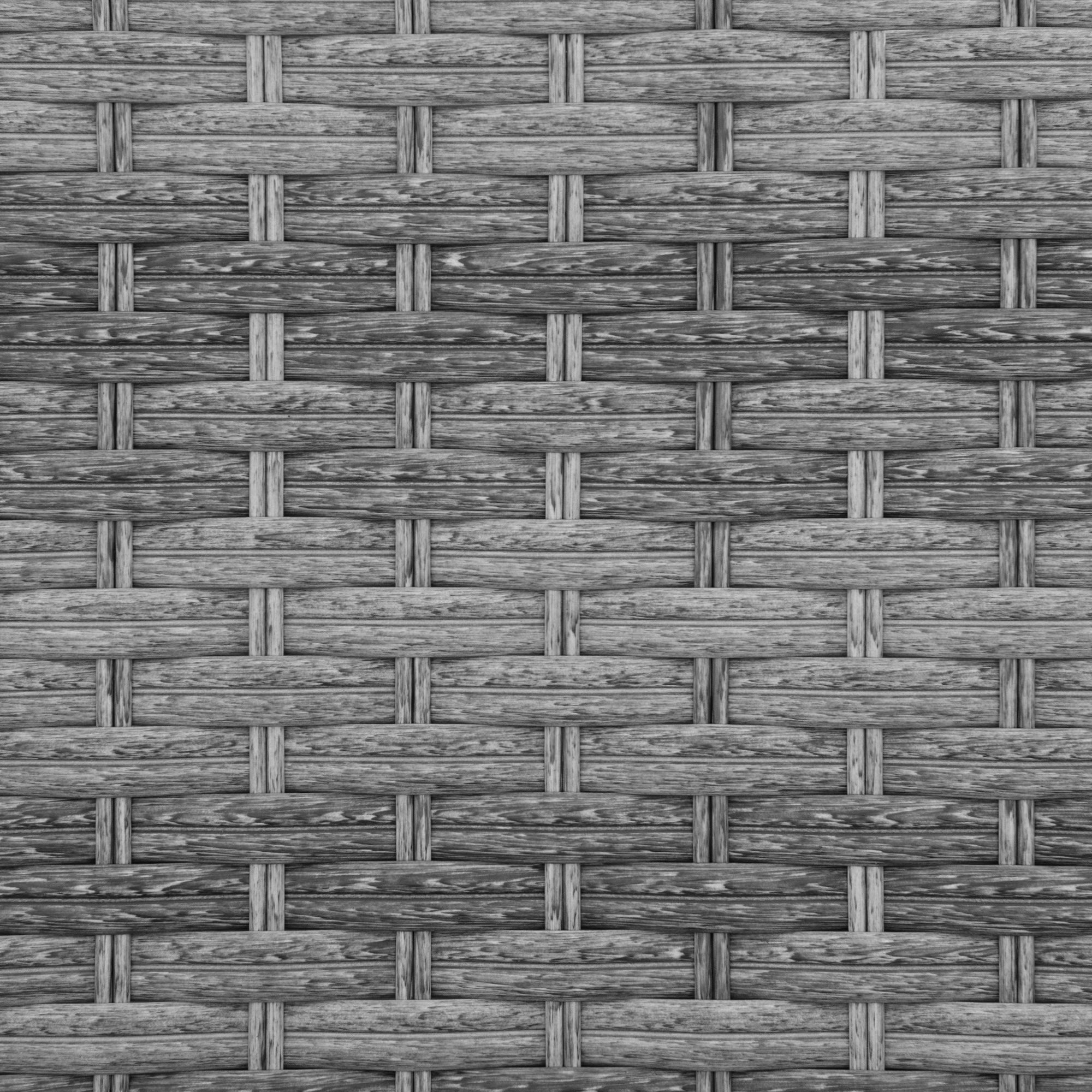 PE Rattan Sun Loungers set of 2 with Cushion, Outdoor 2 Pieces Garden Sunbed Furniture with 4-Level Recliner Backrest, and Armrest, Grey