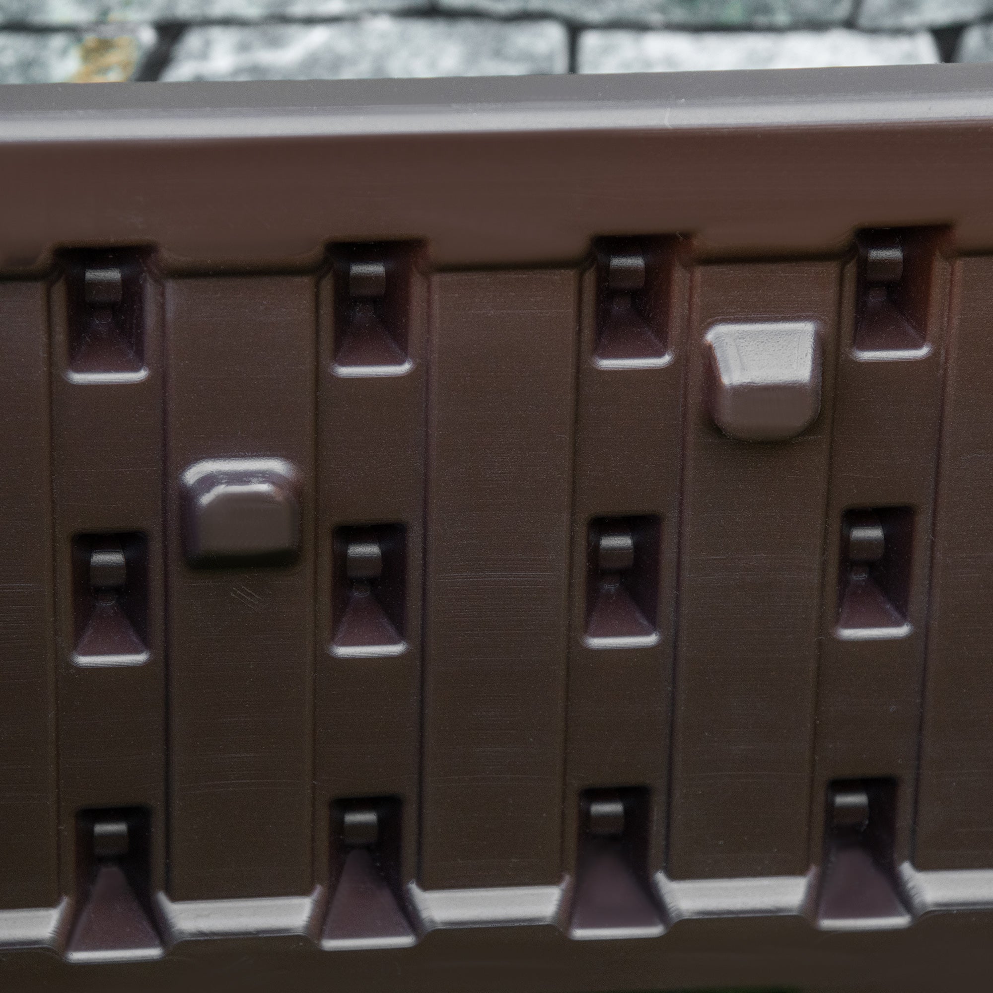 Raise Garden Bed Kit, 6 Panels DIY Planter Box Above Ground for Flowers/Herb/Vegetables Outdoor Garden Backyard with Easy Assembly, Brown