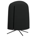 Waterproof Hanging Egg Chair Cover 190x128cm 420D Oxford Fabric - Black