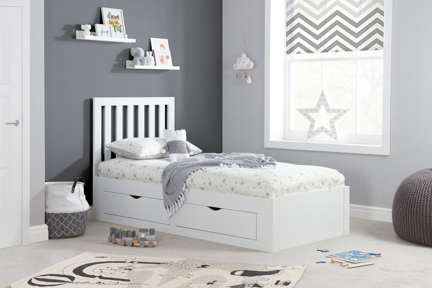 Appleby Single Bed - Bedzy UK modern and affordable home furniture England