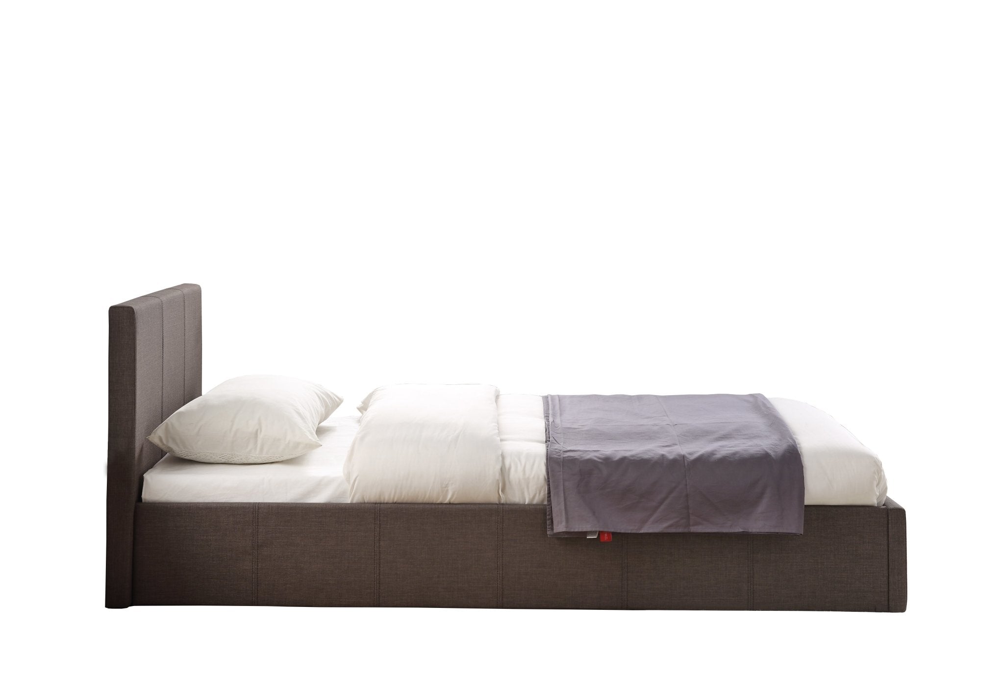 Berlin Single Ottoman Bed - Grey - Bedzy UK modern and affordable home furniture England