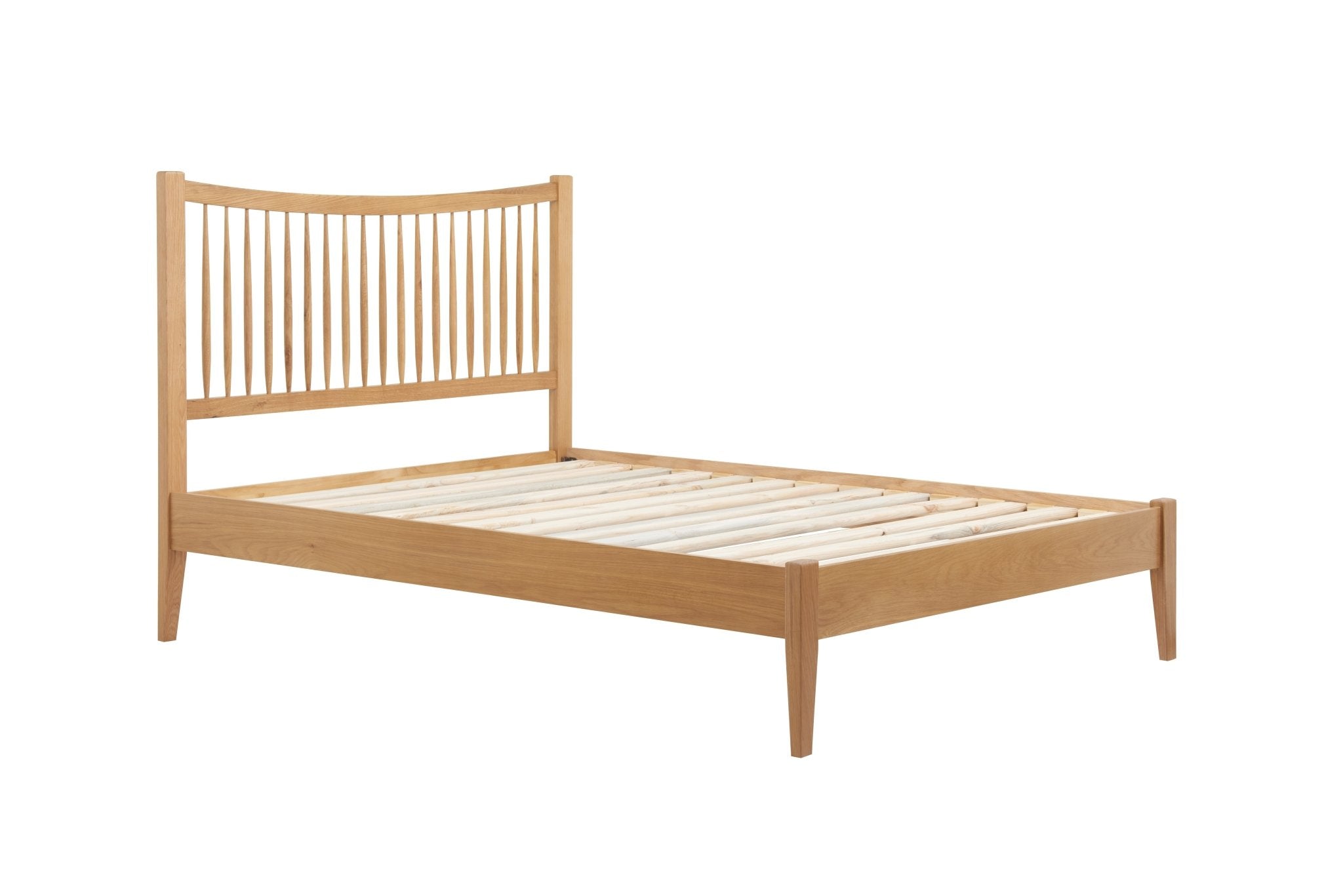 Berwick Double Bed Brown - Bedzy UK modern and affordable home furniture England