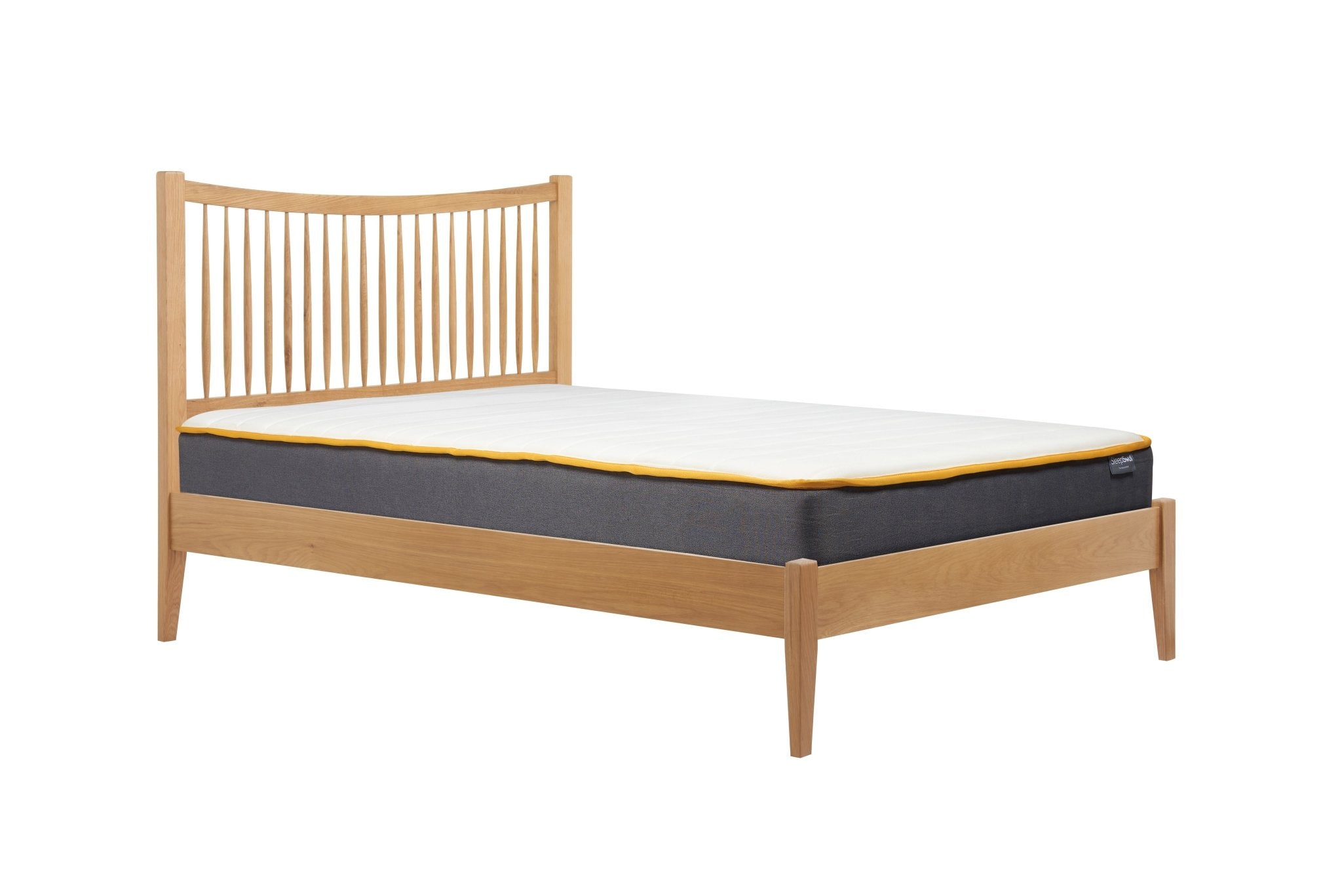 Berwick Double Bed Brown - Bedzy UK modern and affordable home furniture England