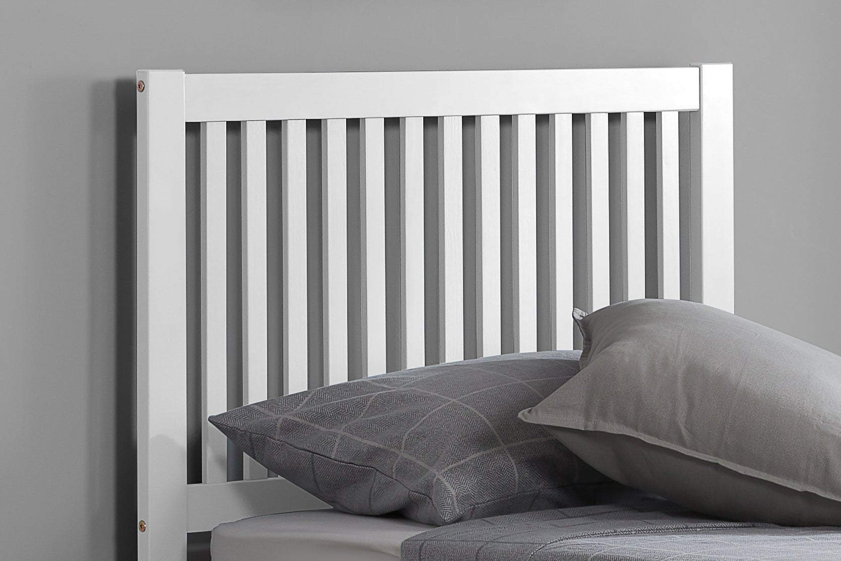 Buxton Trundle Bed - White - Bedzy UK modern and affordable home furniture England