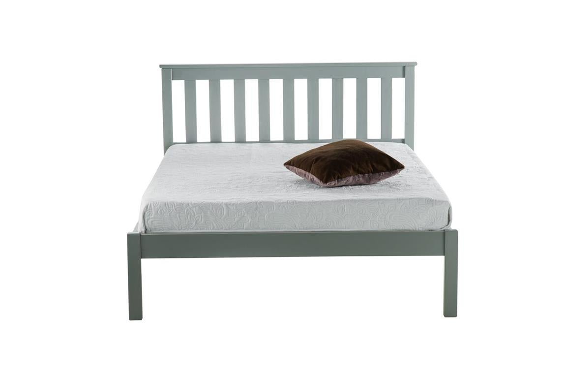 Denver Double Bed Grey - Bedzy UK modern and affordable home furniture England