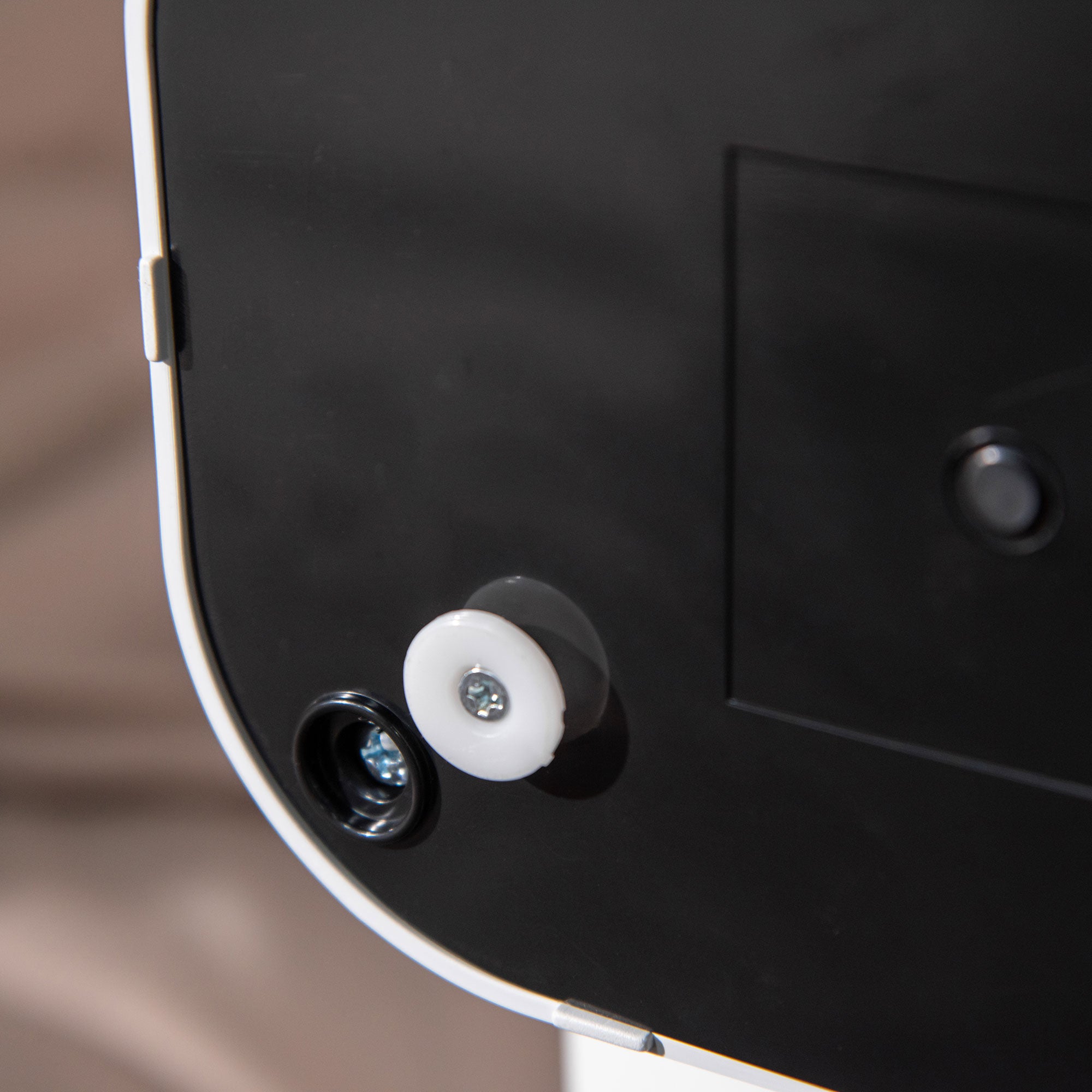 Electric Space Heater Freestanding Oscillating Ceramic Heater with 3 Adjustable Modes, Tip-Over and Overheat Protection, 1000W/2000W, White