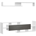 TV Unit with Storage for Wall-Mounted 65