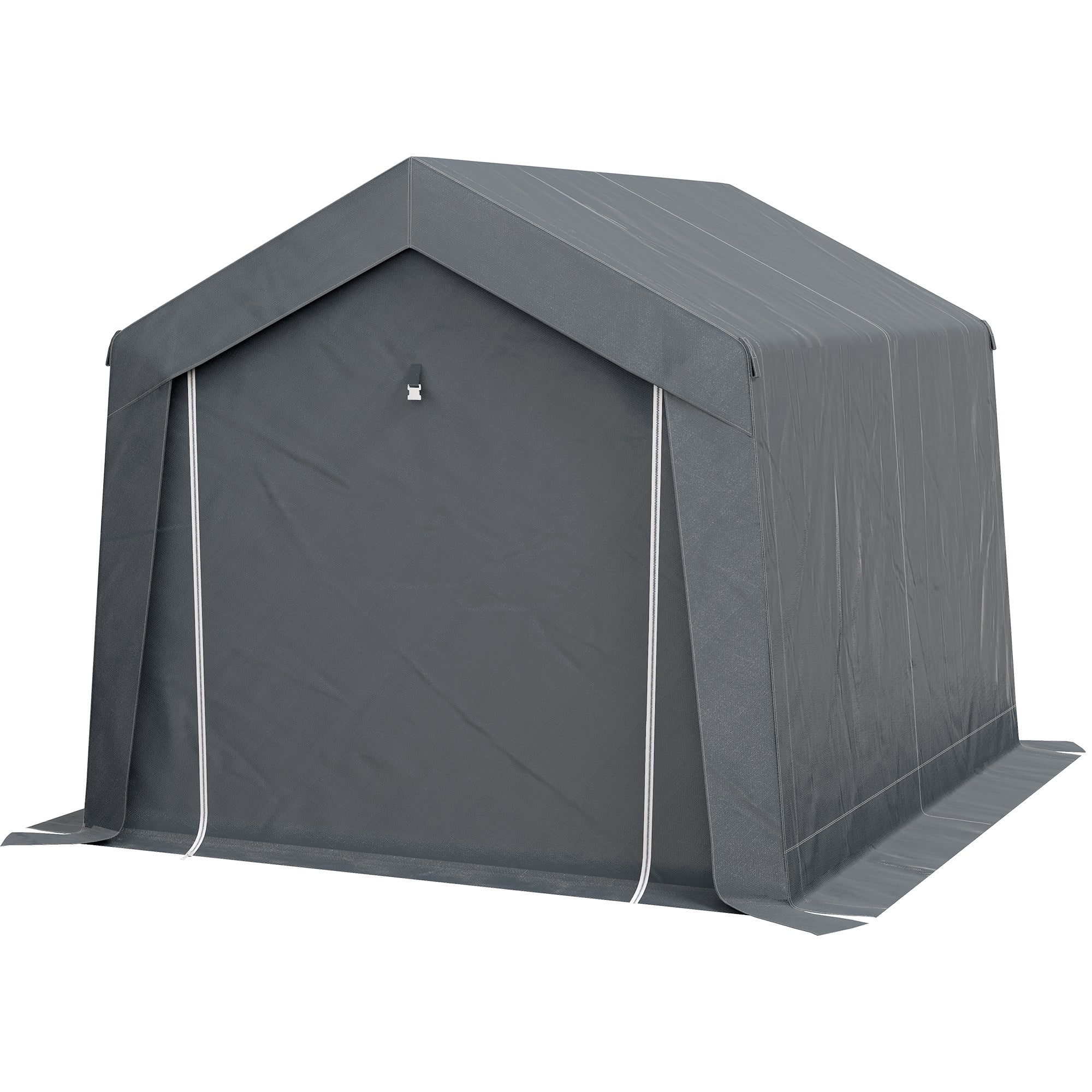 3 x 3(m) Waterproof Portable Shed, Garden Storage Tent with Ventilation Window, for Bike, Motorbike, Garden Tools