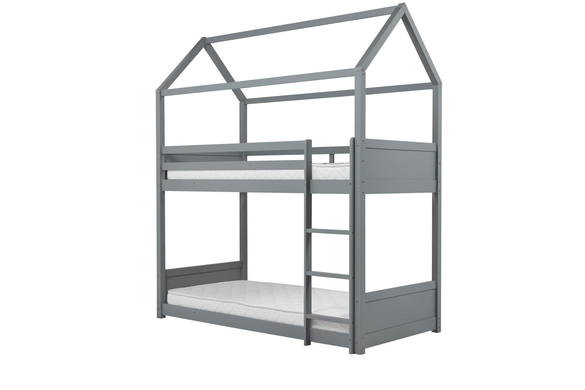 Home Bunk Bed - Grey - Bedzy UK modern and affordable home furniture England