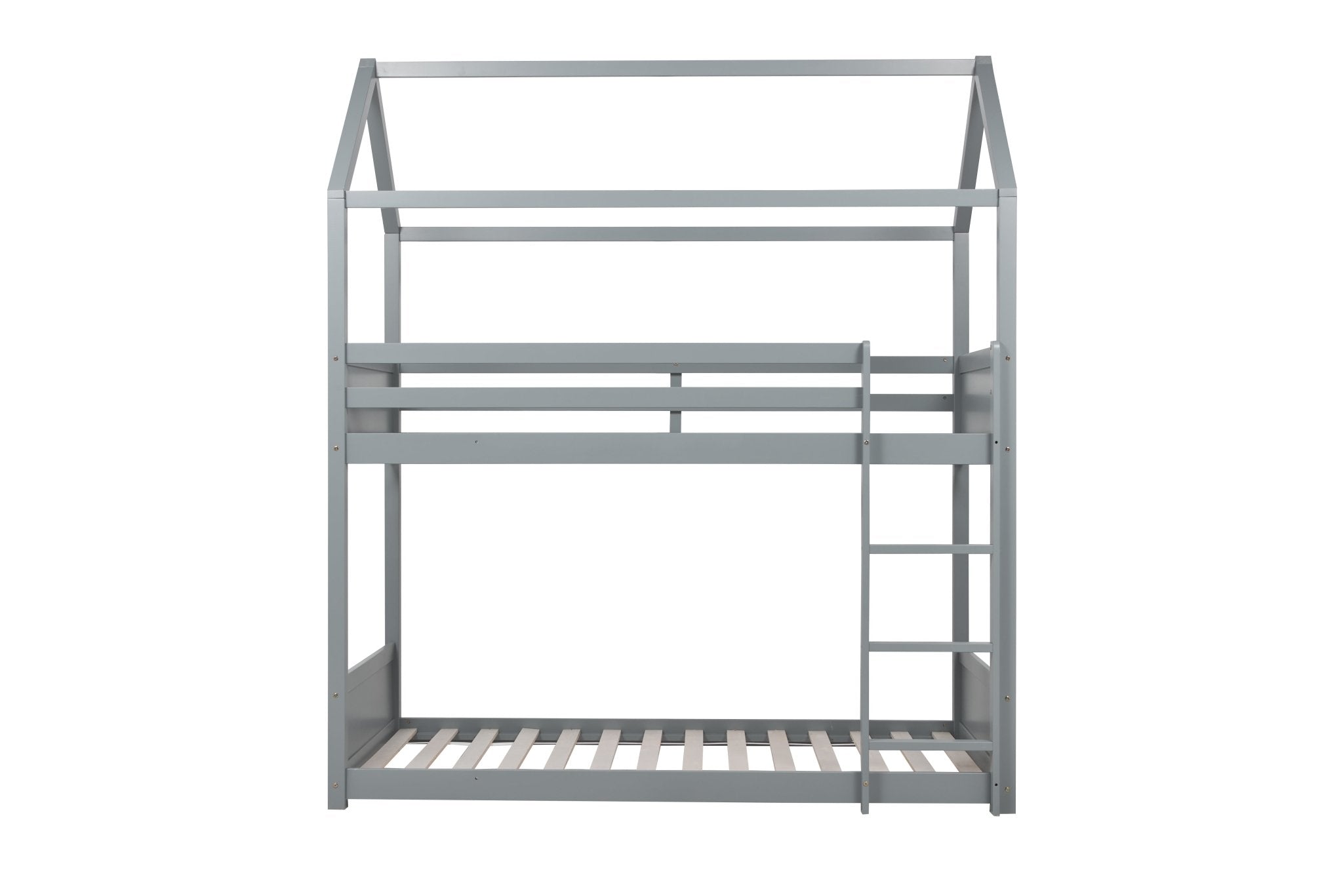 Home Bunk Bed - Grey - Bedzy UK modern and affordable home furniture England