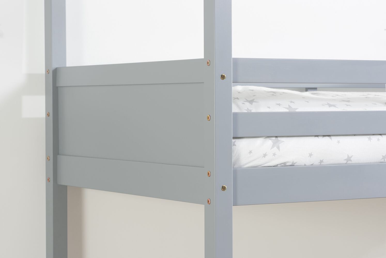 Home Bunk Bed - Grey - Bedzy UK modern and affordable home furniture England