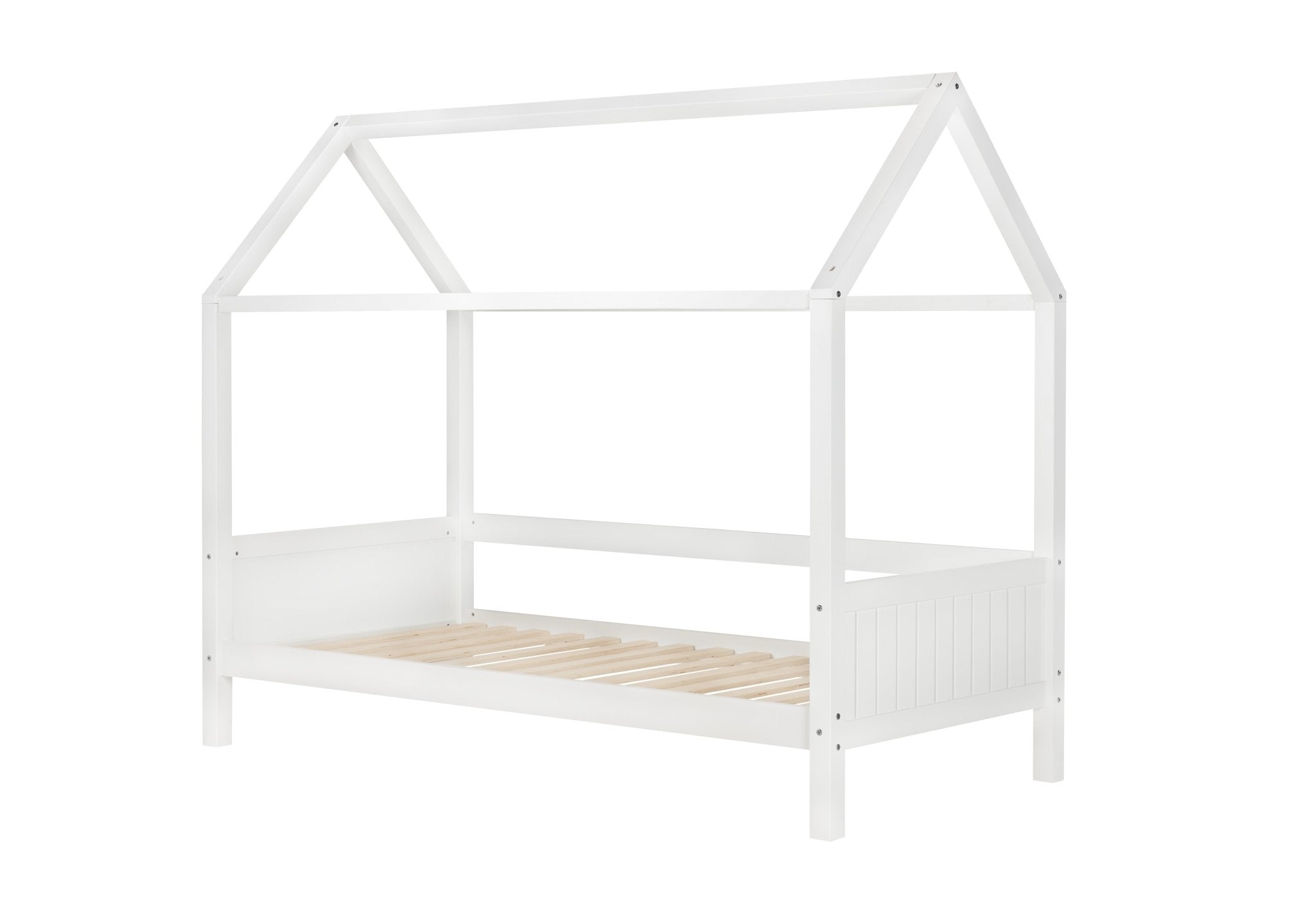 Home Single Bed - White - Bedzy UK modern and affordable home furniture England