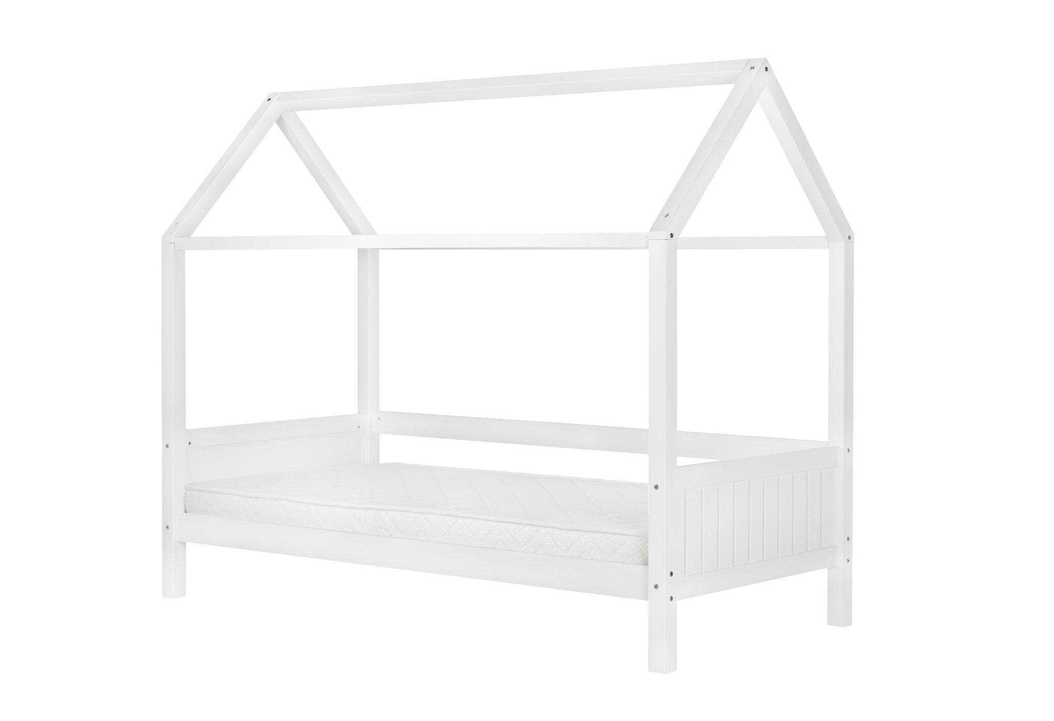 Home Single Bed - White - Bedzy UK modern and affordable home furniture England