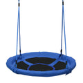 Kids Round Tree Spin Swing 100cm Diameter - Blue