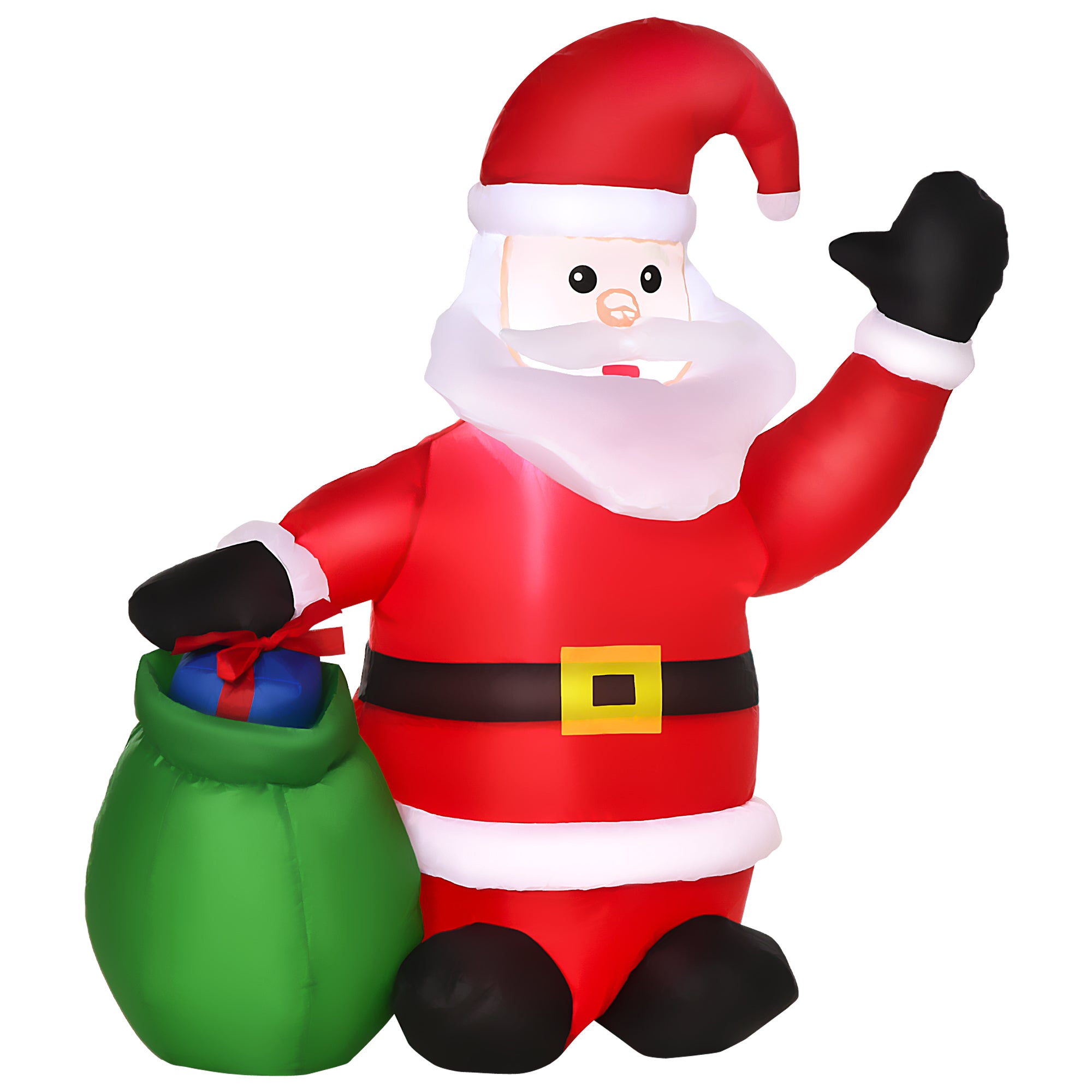 Inflatable Blow up Christmas Santa Claus 120cm LED Lighted Yard