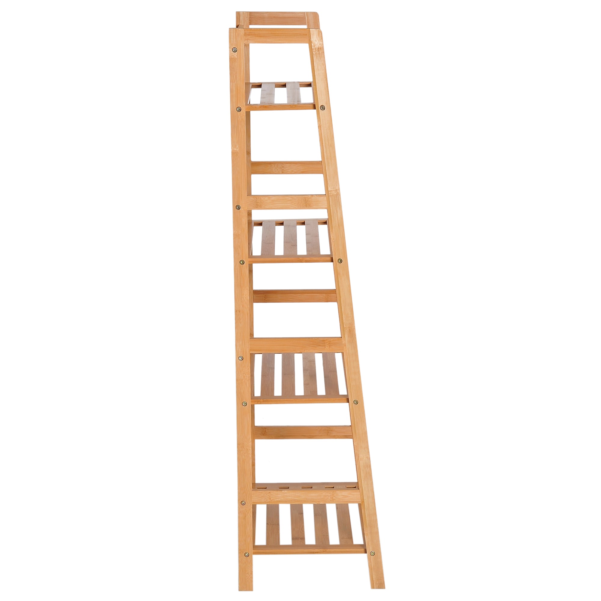 4 Tier Ladder Shelf Unit Storage Unit Shelf DIY Plant Shelving Stand Holder Organiser