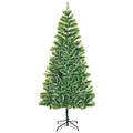 2.1M Christmas Tree with Metal Stand - Green