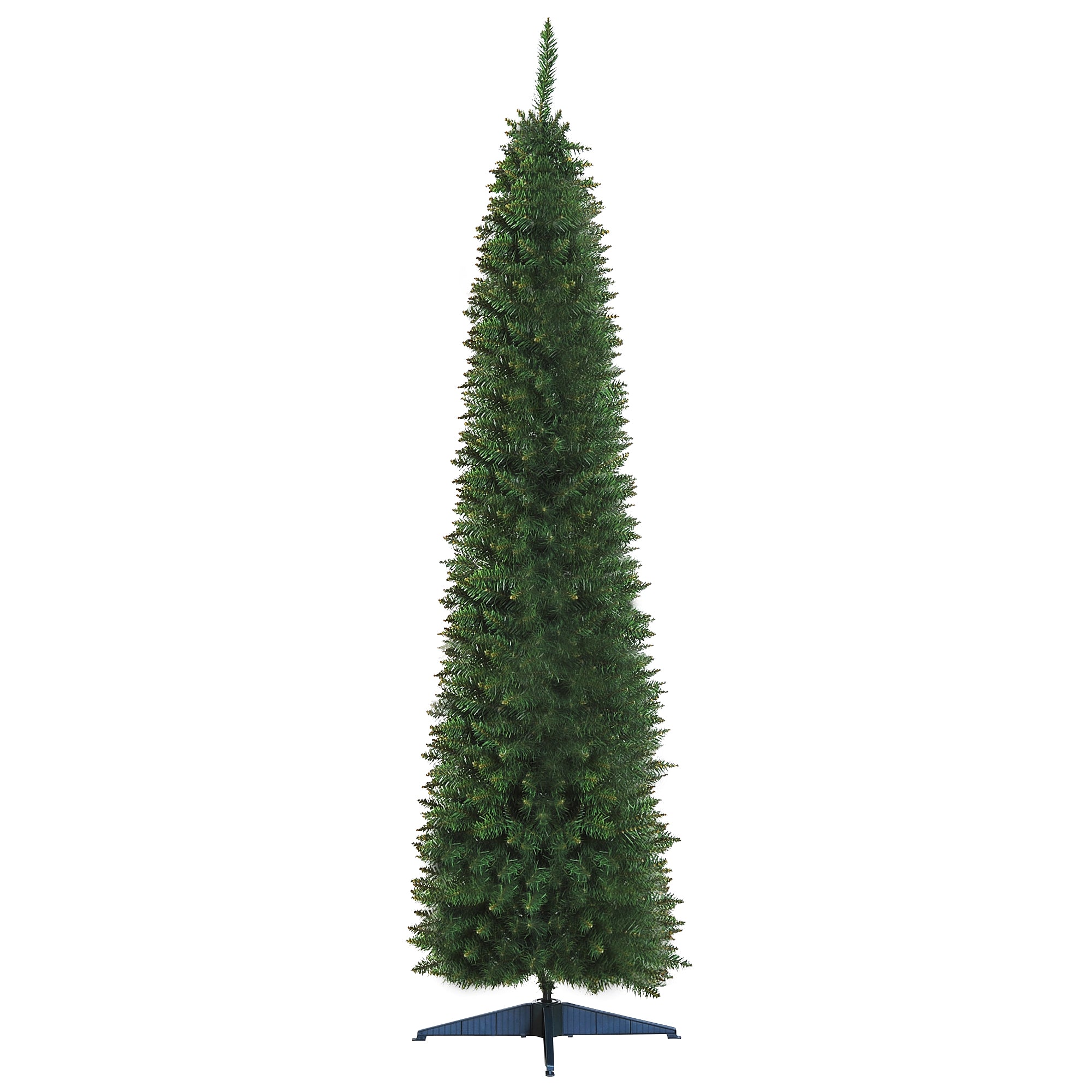 2.1m Artificial Christmas Tree Pine Tree W/Plastic Stand-Green