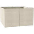Universal 3x4m Gazebo Sidewalls Set of 4 with Privacy Panels - Beige