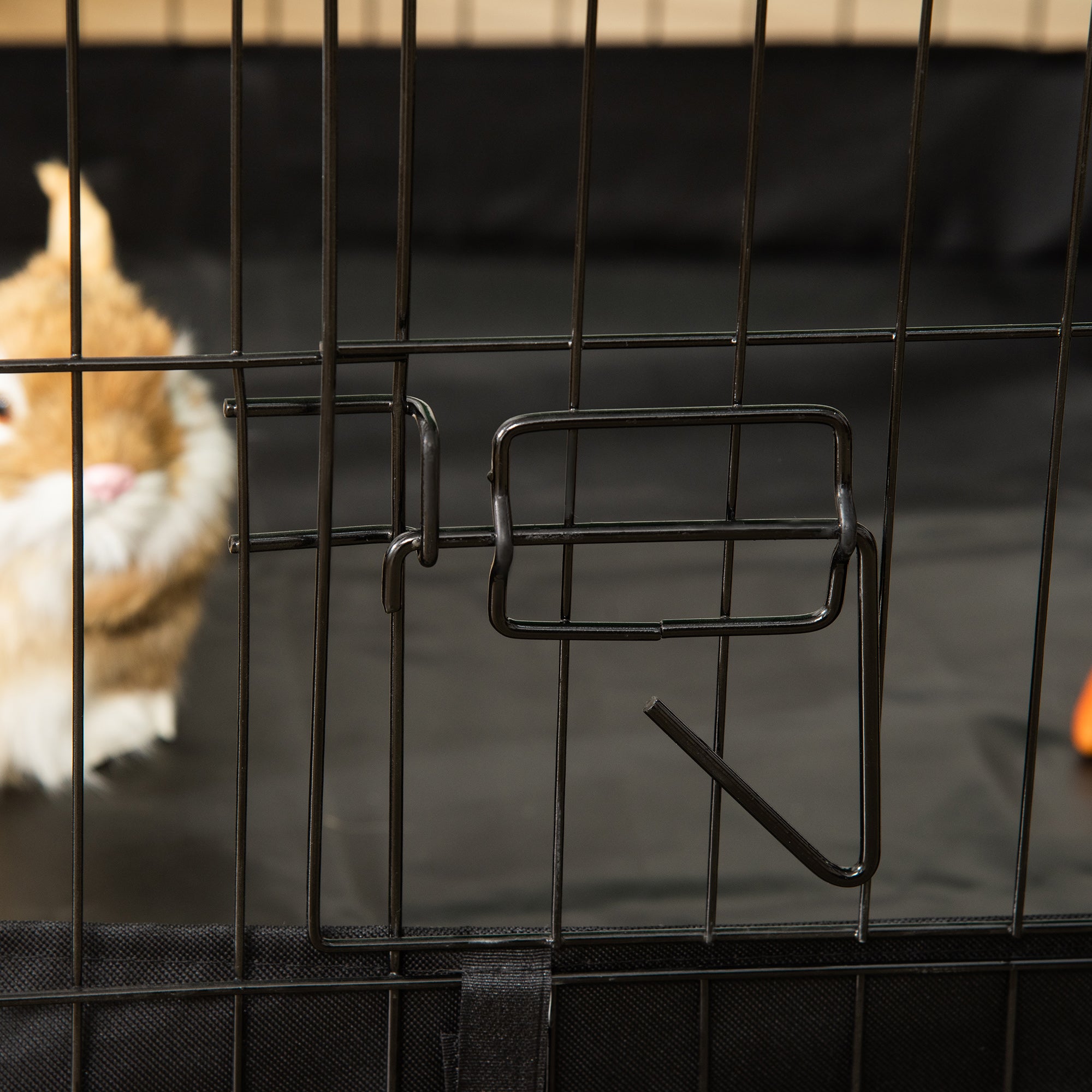 Guinea Pig Cage, Small Animal Habitat, Rabbit House w/ No Leaking Bottom, Safety Locking System, Top Roof