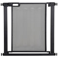 Pressure Fit Safety Gate with Auto Close and Double Lock for Doors & Stairs 75-82 cm - Black