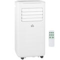 9,000 BTU Portable Air Conditioner with WiFi, Dehumidifier & Remote for 20m² Room - White