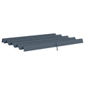 Retractable Pergola Roof Cover UV30+ Protection 286x245cm for 84C-175 Frame - Dark Grey