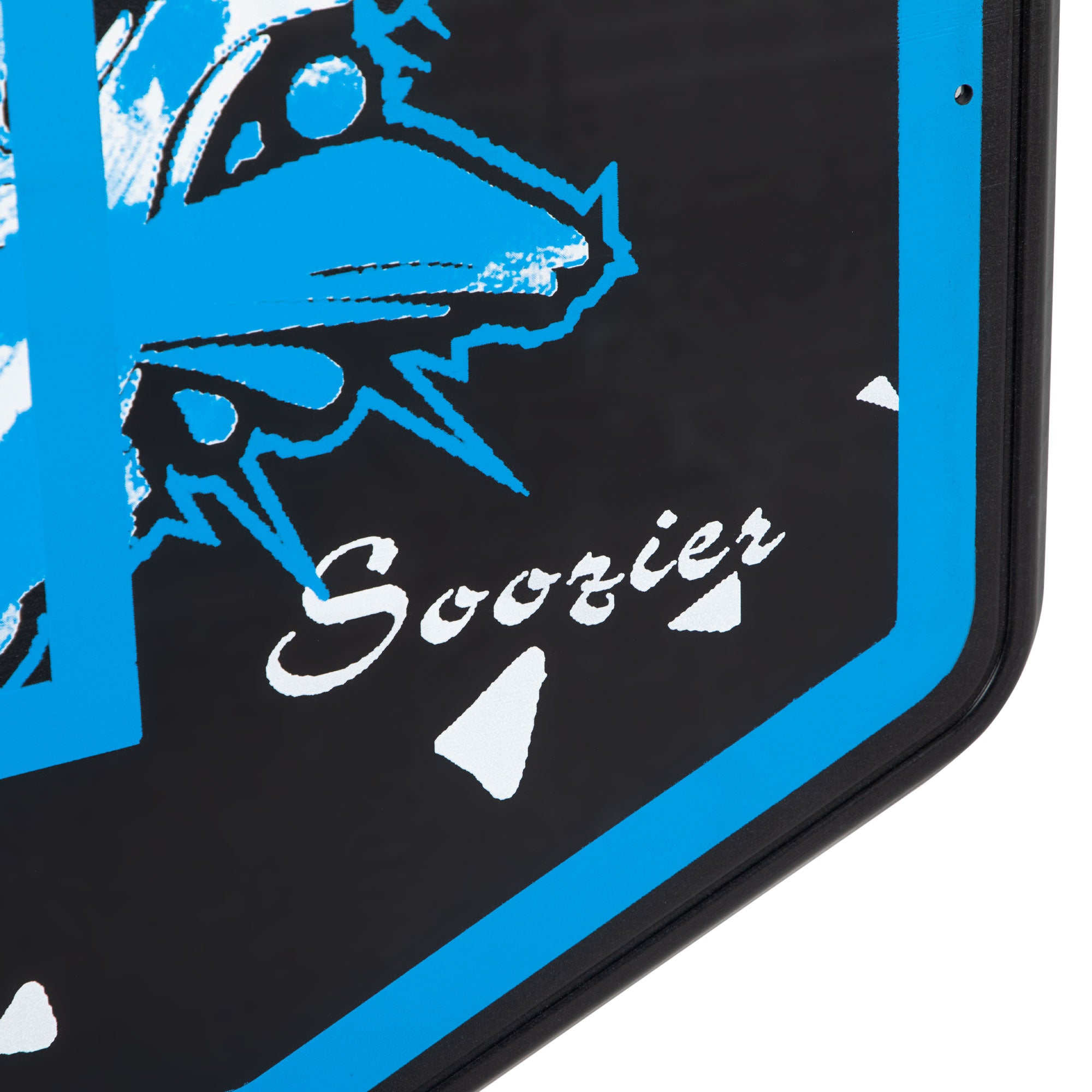 Wall Mounted Basketball Hoop, Mini Basketball Hoop and Backboard for Kids and Adults, Outdoors and Indoors Door & Wall Use, Blue and White