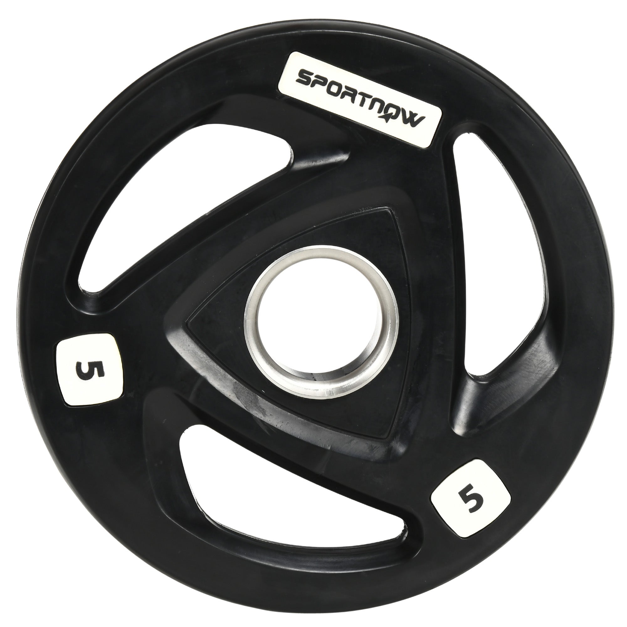 Cable Machine Pulley System w/ 2 x 5kg Olympic Weight Plates, Lat Pull Down System w/ DIY Loading Weight for Home Gym Training