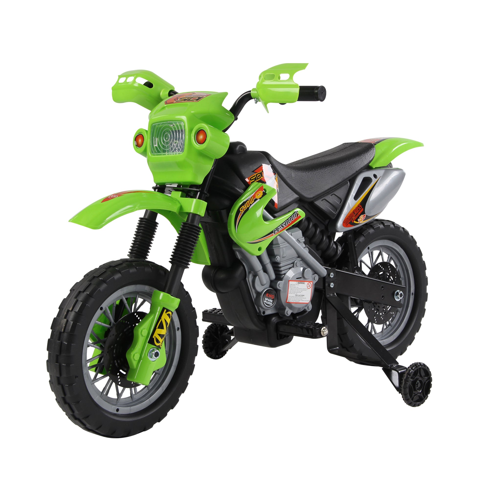 Kids Electric Motorbike Child Ride on Motorcycle 6V Battery Scooter (Green)