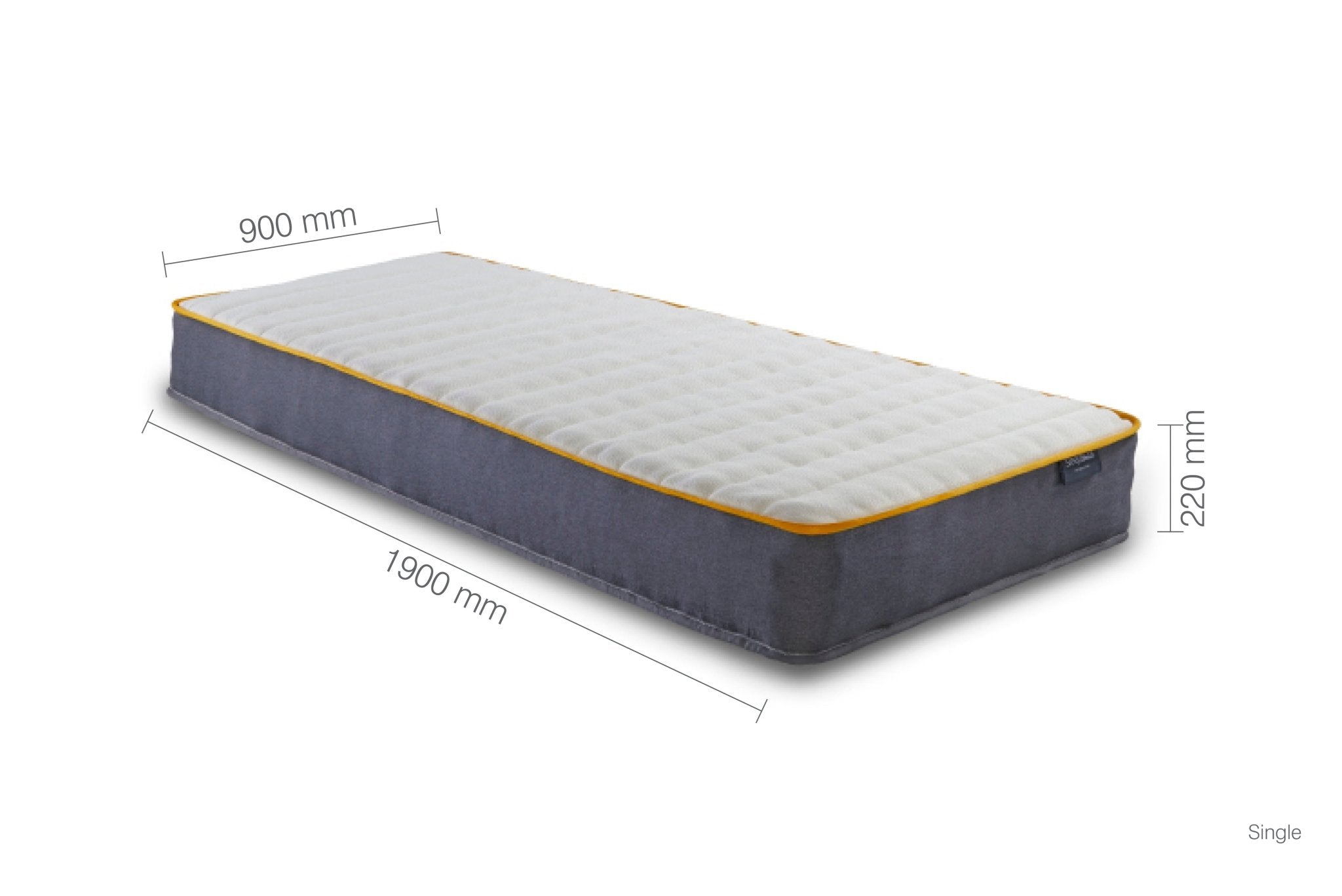 SleepSoul Balance Single Mattress (22CM Thickness) - Bedzy UK modern and affordable home furniture England