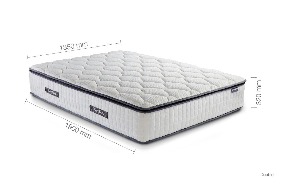 SleepSoul Bliss Double Mattress (32CM Thickness) - Bedzy UK modern and affordable home furniture England