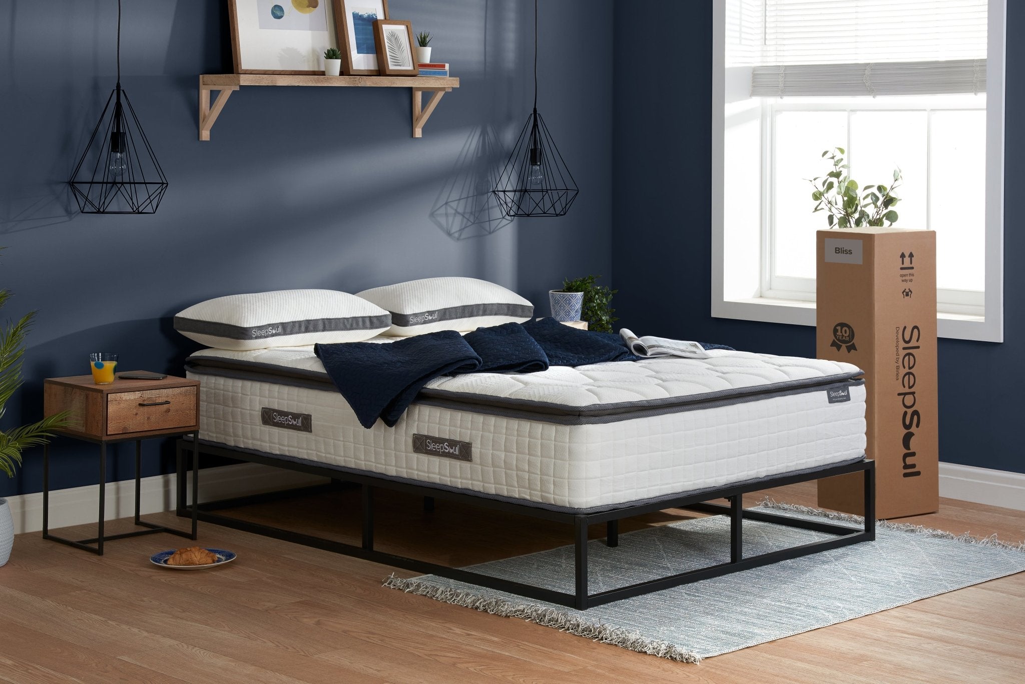 SleepSoul Bliss King Mattress (32CM Thickness) - Bedzy UK modern and affordable home furniture England