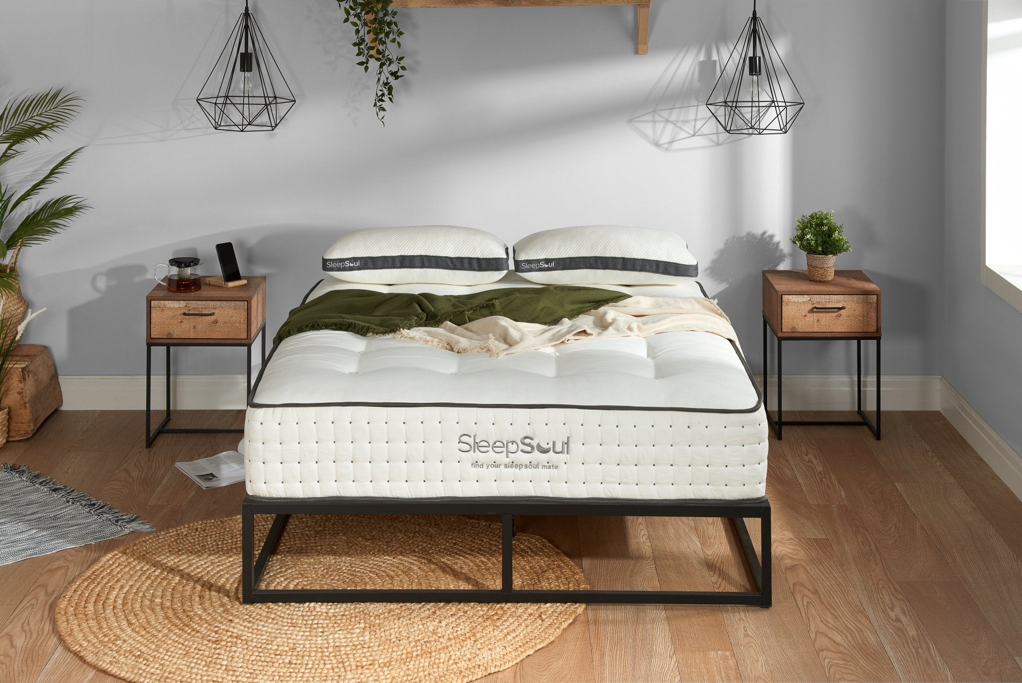 Sleepsoul Harmony Single Mattress (30CM Thickness) - Bedzy UK modern and affordable home furniture England