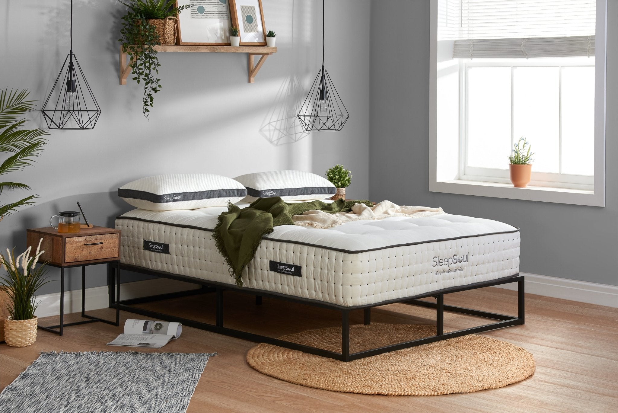 Sleepsoul Harmony Single Mattress (30CM Thickness) - Bedzy UK modern and affordable home furniture England