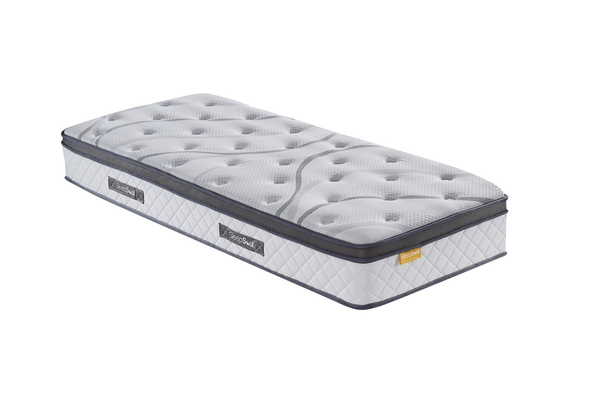 SleepSoul Heaven Single Mattress (25CM Thickness) - Bedzy UK modern and affordable home furniture England